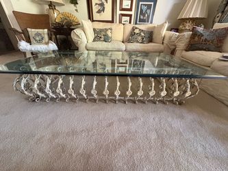 Custom made Glass coffee table