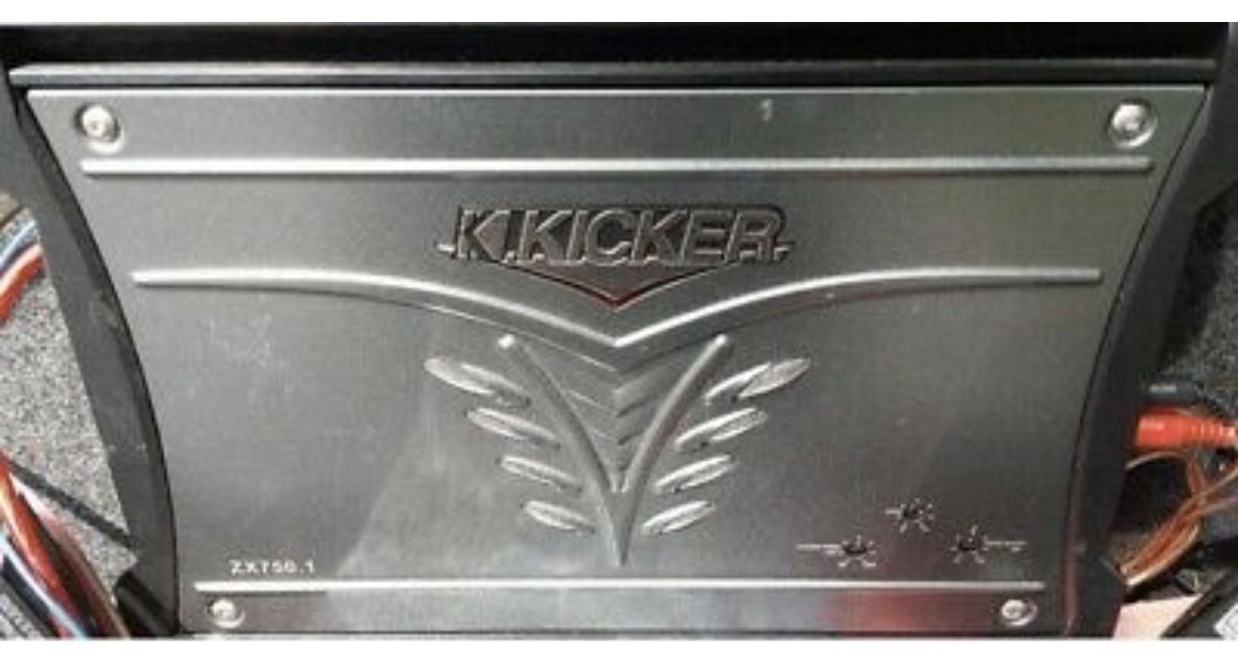 Kicker zx750.1 amp