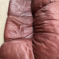Free - leather sofa