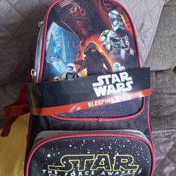 Starwar Backpack & Sleeping Bag Combo