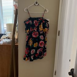 Strapless summer dress