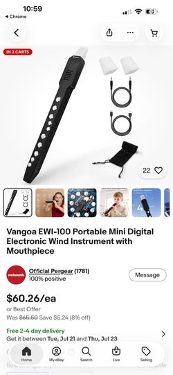 Electric saxophone