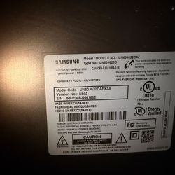 60 In SAMSUNG TV