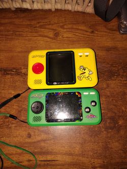 My arcade pacman& galaga