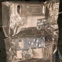 Pair of 3-1/2" Heavy Duty Ribbed Safety Hasp S5053 MP5053 Screws Included  PLPCI