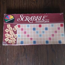 Vintage Scrabble Crossword Game