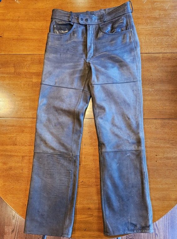 Leather Motorcycle Pants
