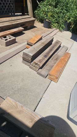 Old wood deck