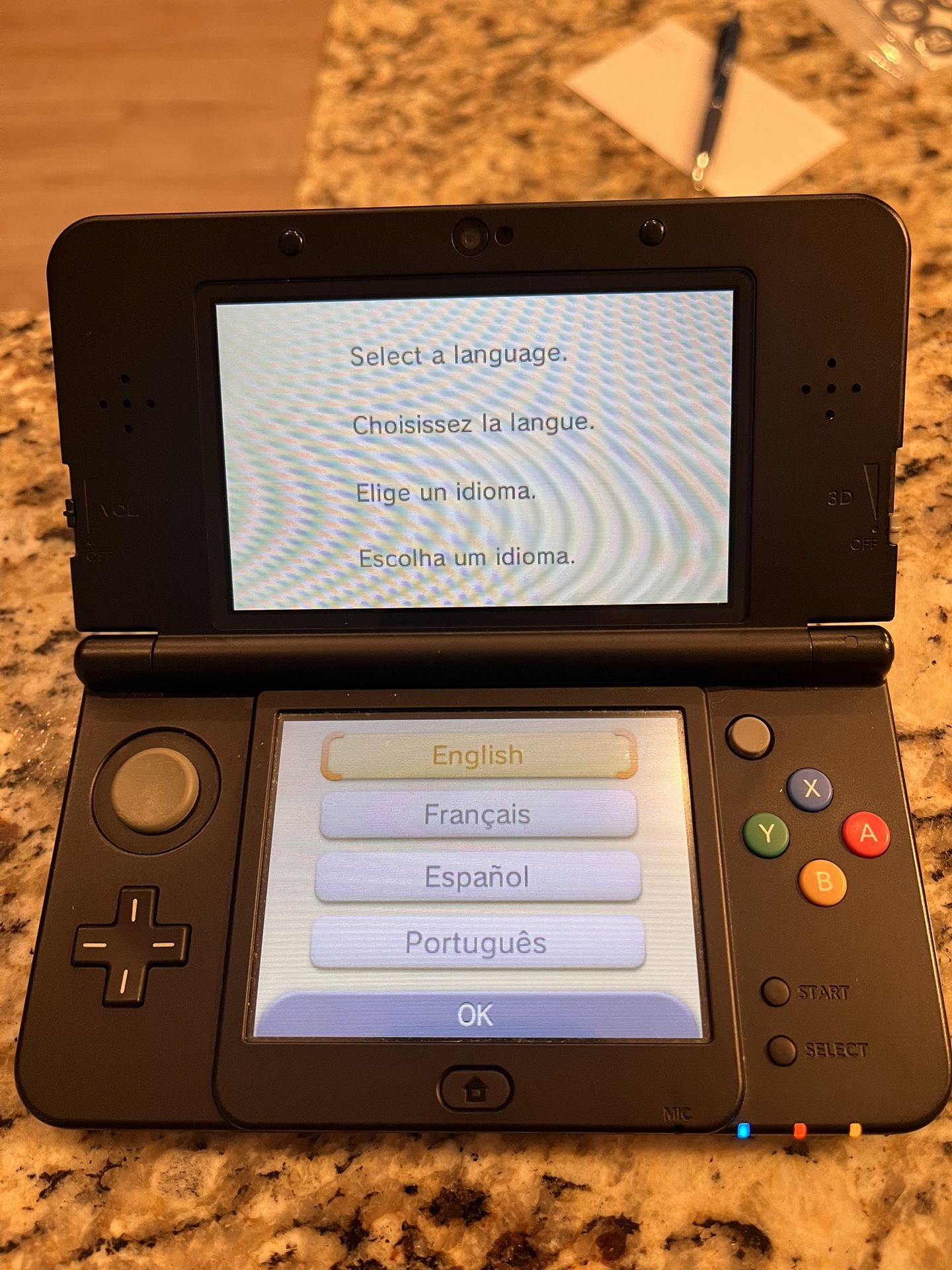 Nintendo 3DS Original Super Mario Edition - Black