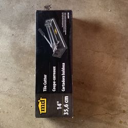 14in Tile Cutter