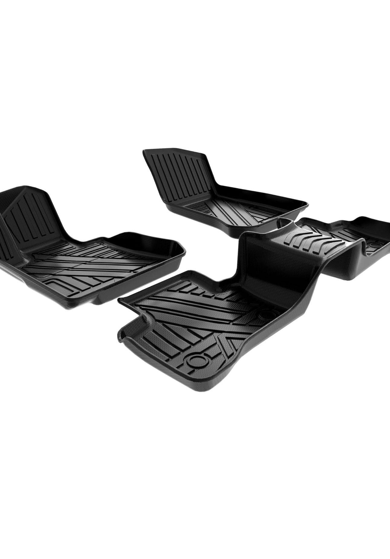 ASLONG 5 Seat Car Floor Mats Fit for 2016-2022 Mercedes Benz GLC Class Models GLC300 GLC250 Weather Floor Mat Liners 1st & 2nd Row Liner, Front & Rear