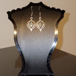 Silvery Earrings