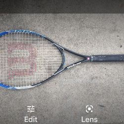 WILSON Tennis Racket $30