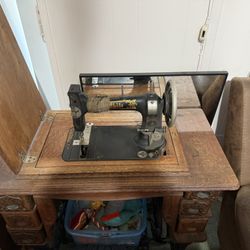 Old Antique Sewing Machine