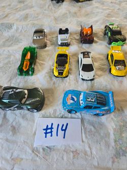 Mixed Lot of 11 Die-Cast Toy Cars