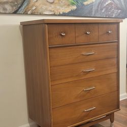 Mid-Century Modern tall dresser