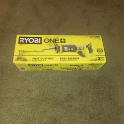 Ryobi ONE+ 2-in-1 18V Reciprocating Saw+ Lithium Battery Kit