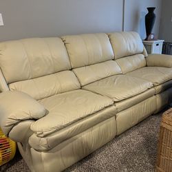 Lane Leather Reclining Sofa