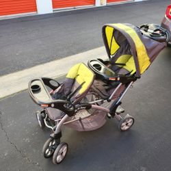 Sit And Stand Double/tandem Stroller