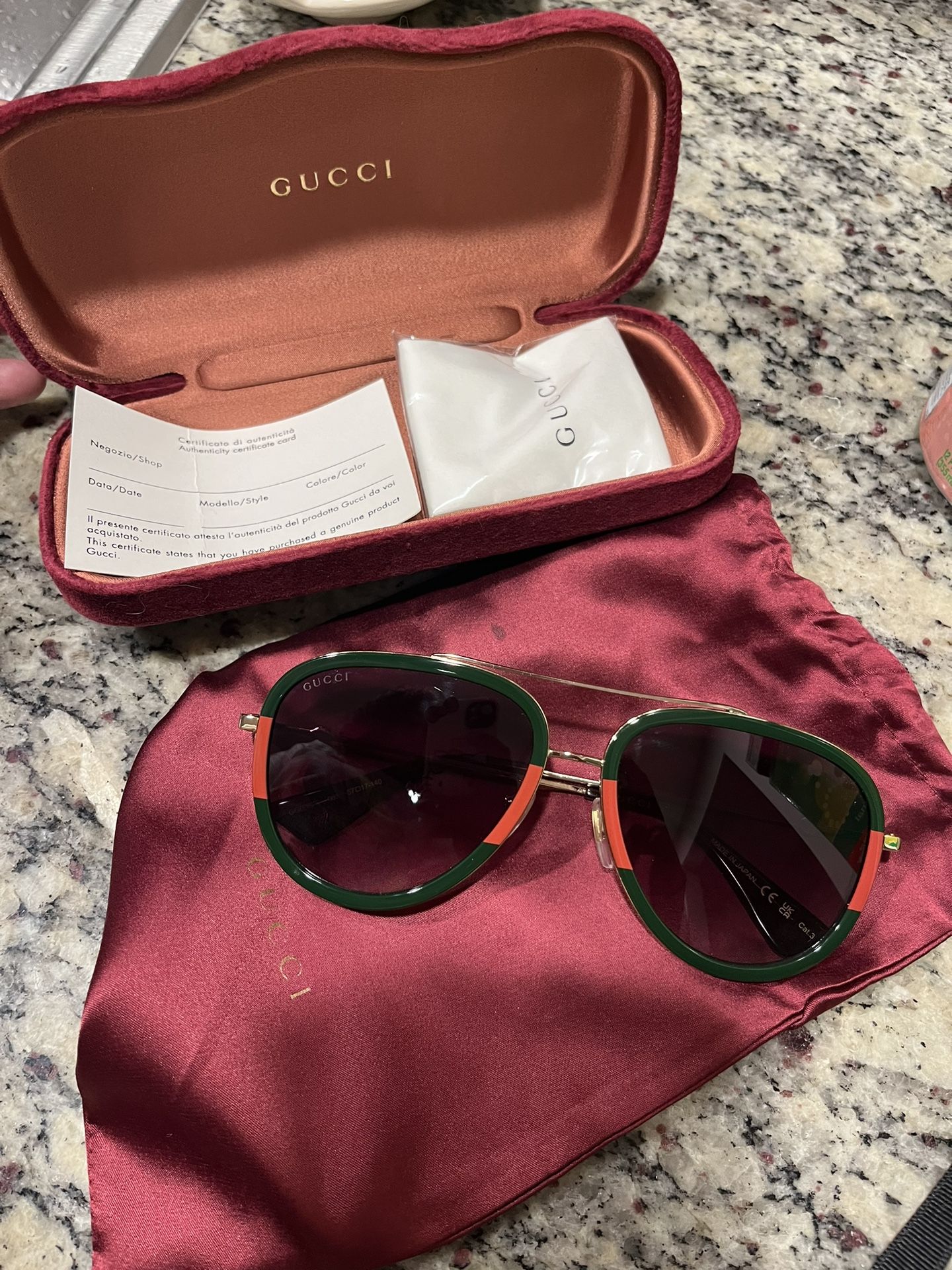 Gucci Aviator Sunglasses