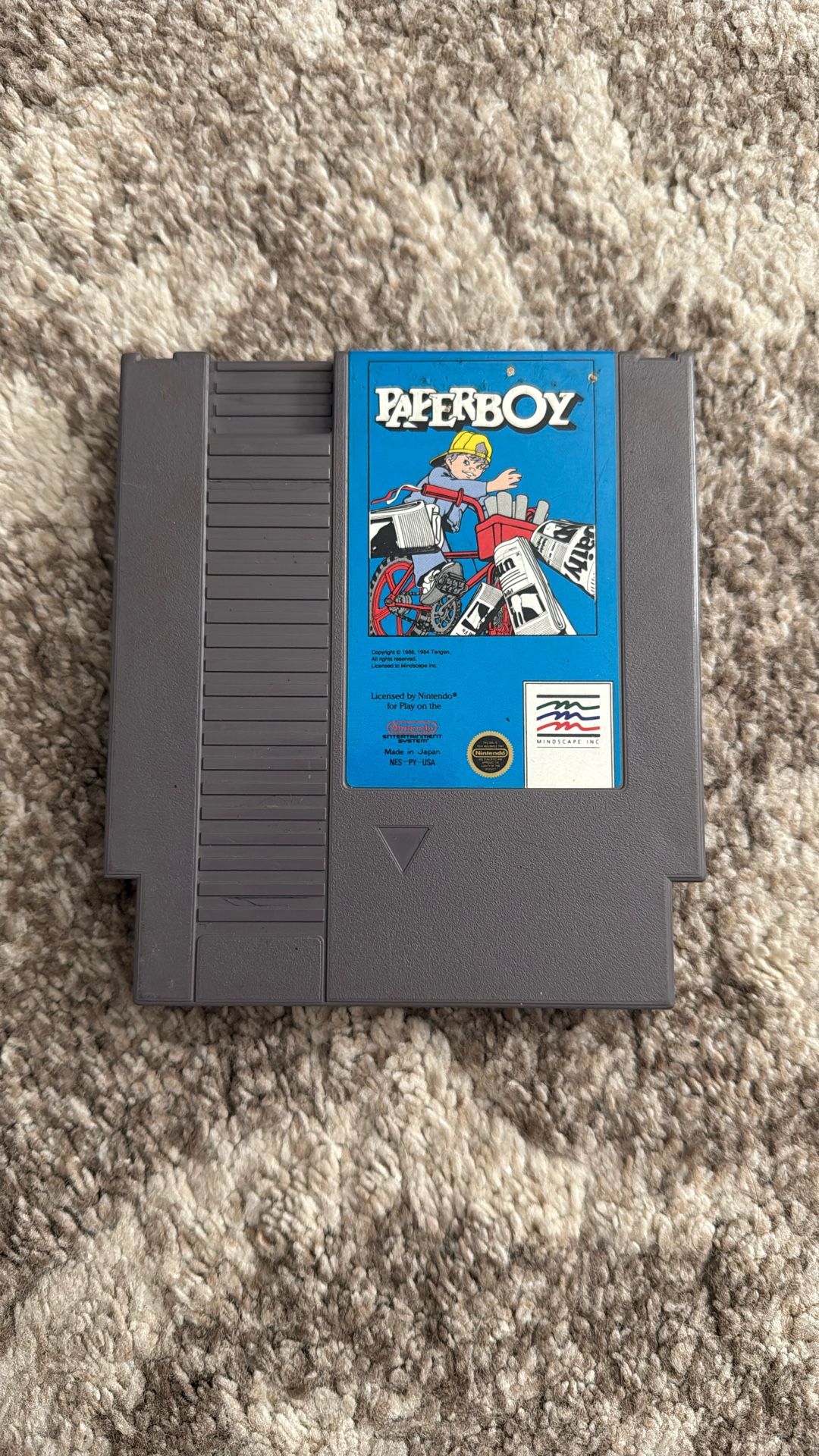 Paperboy For Nintendo Nes