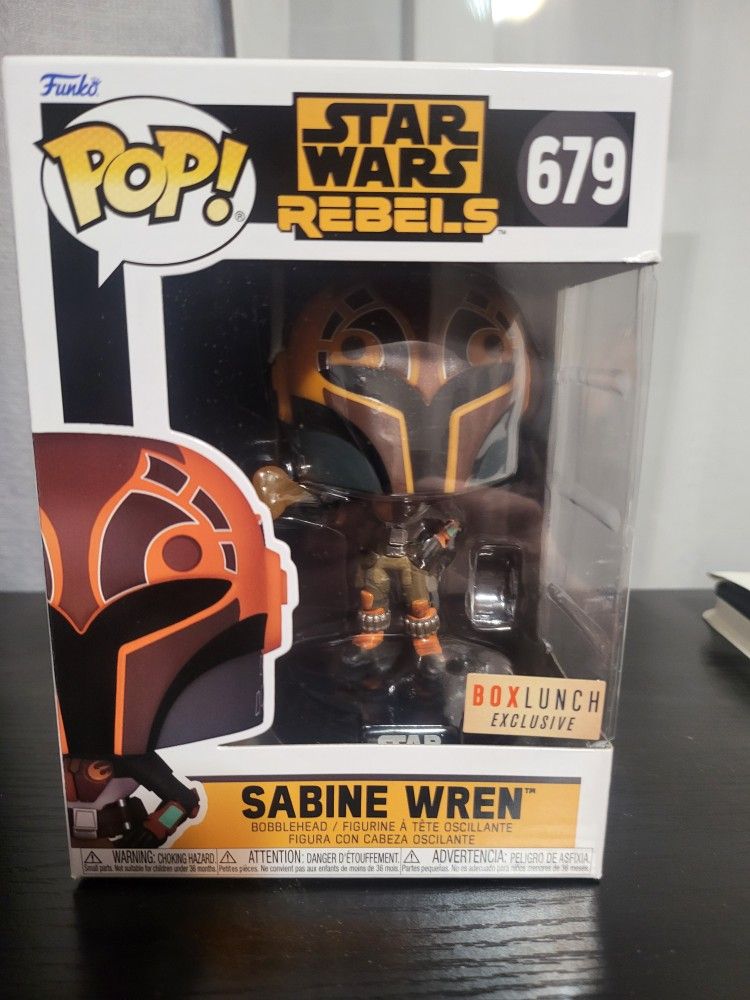 Funko Pop! Star Wars Sabrine Wren #679 Box Lunch Exclusive 