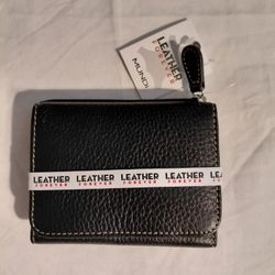 Wallet (MUNDi) Black Leather