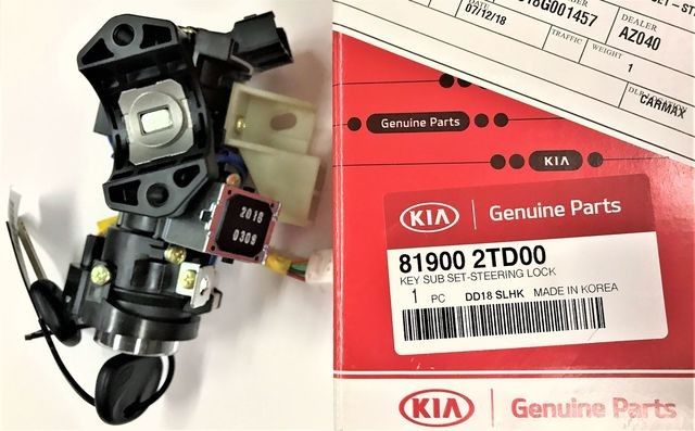 Kia 81900-2TD00 Steering Lock Key Sub Set