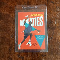 Micheal Jordan Wheaties Card