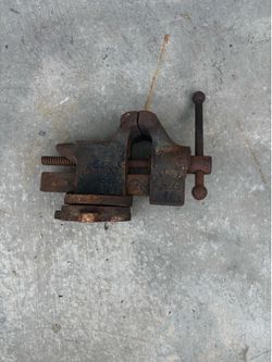 Vintage bench vise