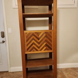 Shelving Unit With Desk Top