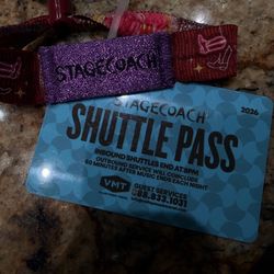 Stagecoach shuttle pass for sell