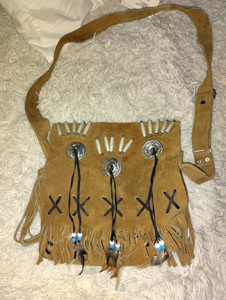 Original Amer-i-mex Native American Cross Body Bag