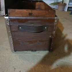 Antique Replica of travel trunk