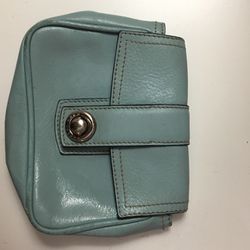 Marc Jacobs women leather wallet pouch Tiffany
