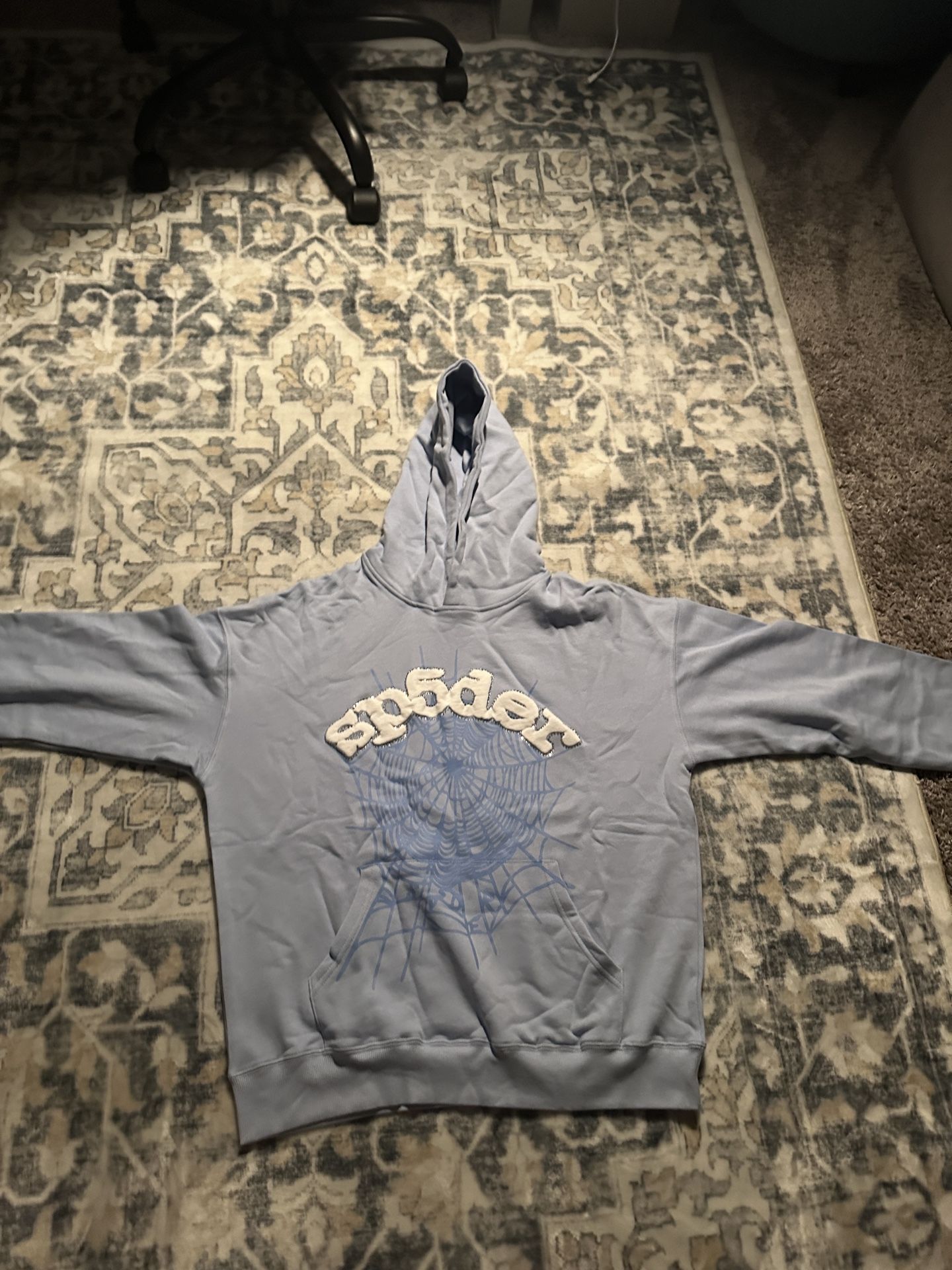 Sky Blue Sp5der/Spider Hoodie