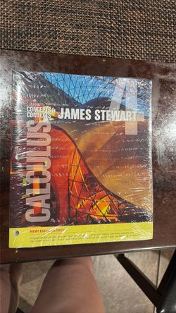 NEW calculus james stewart book 4 concepts and contexts