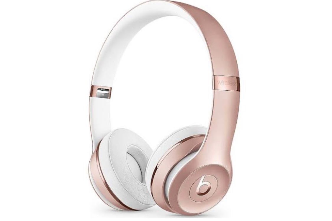 Beats Solo3 Bluetooth Wireless On-Ear Headphones with Mic - Rose Gold