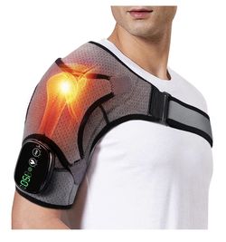 Shoulder Heating Pads for Rotator Cuff Pain, Heated Shoulder Wrap Brace for Men Women