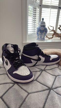Nike Air Jordan’s (purple / men’s 8)