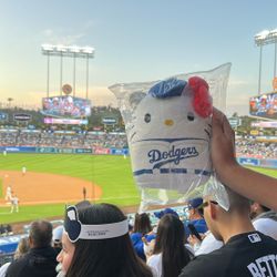 Dodger Hello Kitty Plush