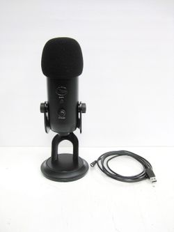 Blue Yeti USB Condenser Microphone Mic Black