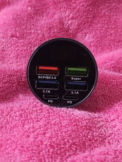 New 6 in 1 car charger