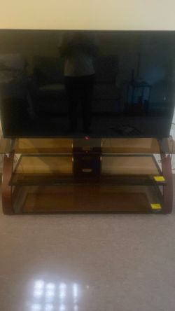 Glass TV Stand