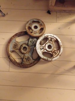 Steel Weights......10's....5's.....& 2.5's