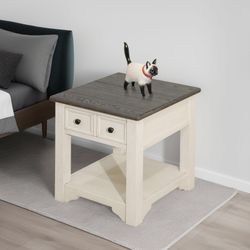 Mdf Oak End Table