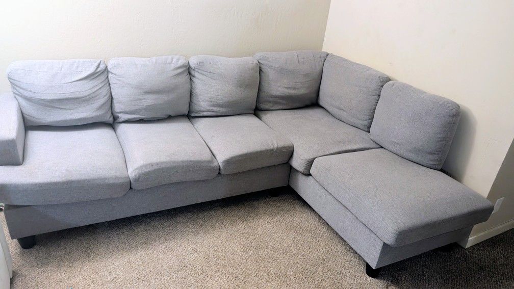 Gray Sectional Sofa