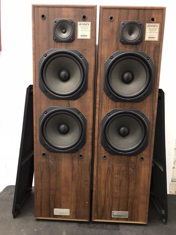 Vintage Jensen 3080 Digital speakers Pair 150 Watts