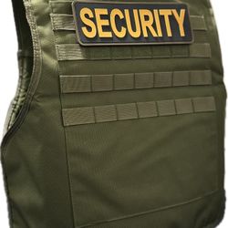 Tactical Vest for Men, Security Officer 