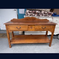 Vintage Ethan Allen Console Table 